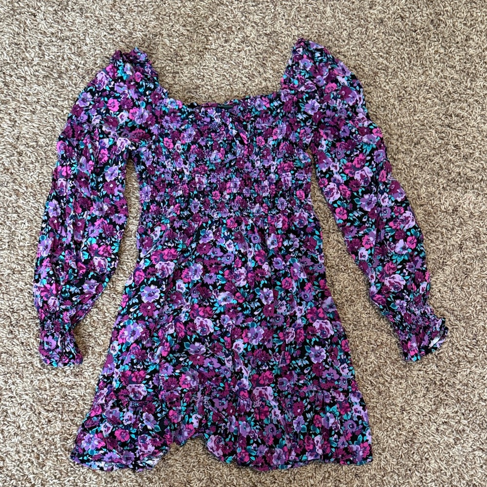 Wild Fable Purple Floral Dress